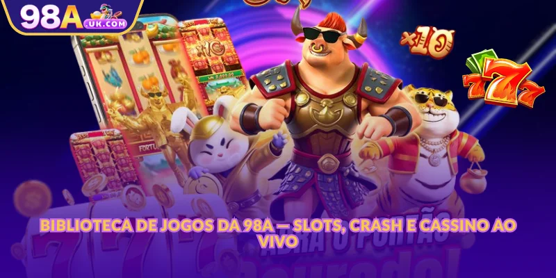 encontre entretenimento para todos os estilos na biblioteca de jogos da 98a